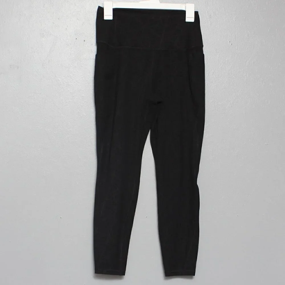 Spyder black wide waistband pocket leggings